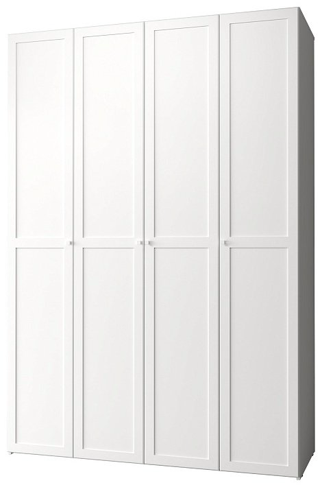 Распашной шкаф Dominika 60, 160x230.5х57.9 см, белый купить,NaN