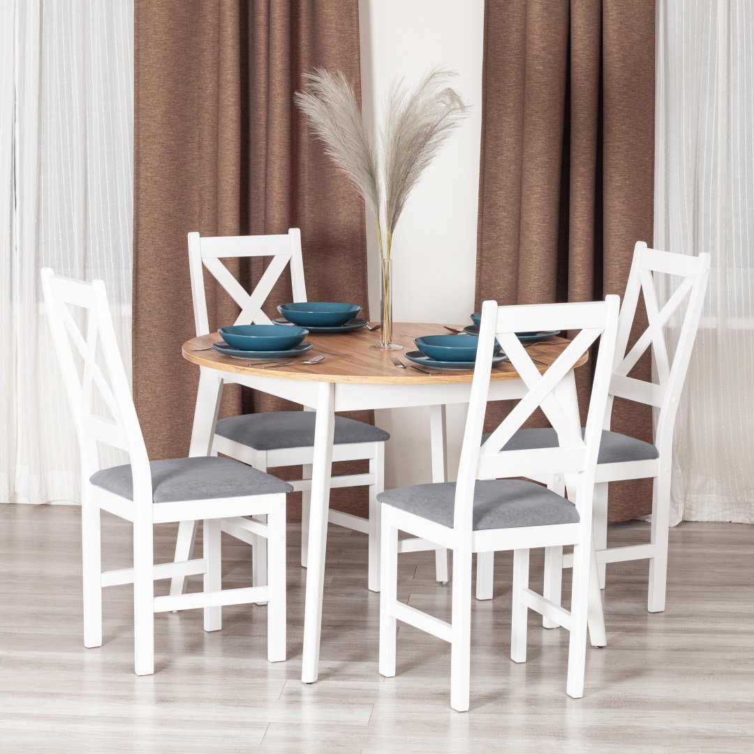 Стул Tetchair 21626 Crossman 100x41x40см белый купить,NaN