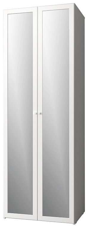 Распашной шкаф Dominika 62, 79.8x230.5х56.3 см, белый купить,NaN