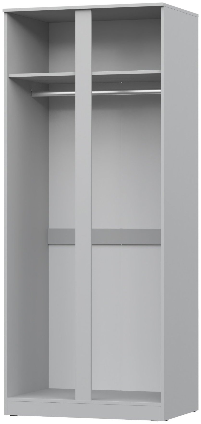 Распашной шкаф НК Мебель STERN, 83x200х58 см, белый купить,NaN