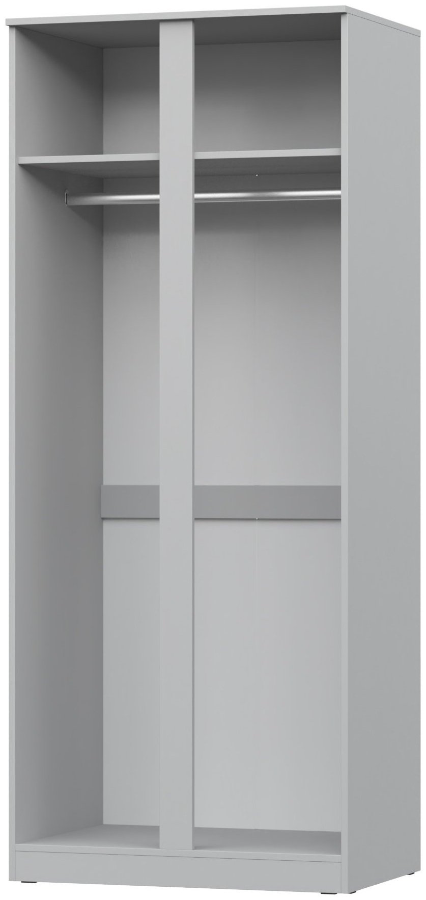 Распашной шкаф НК Мебель STERN, 83x200х58 см, белый купить,NaN