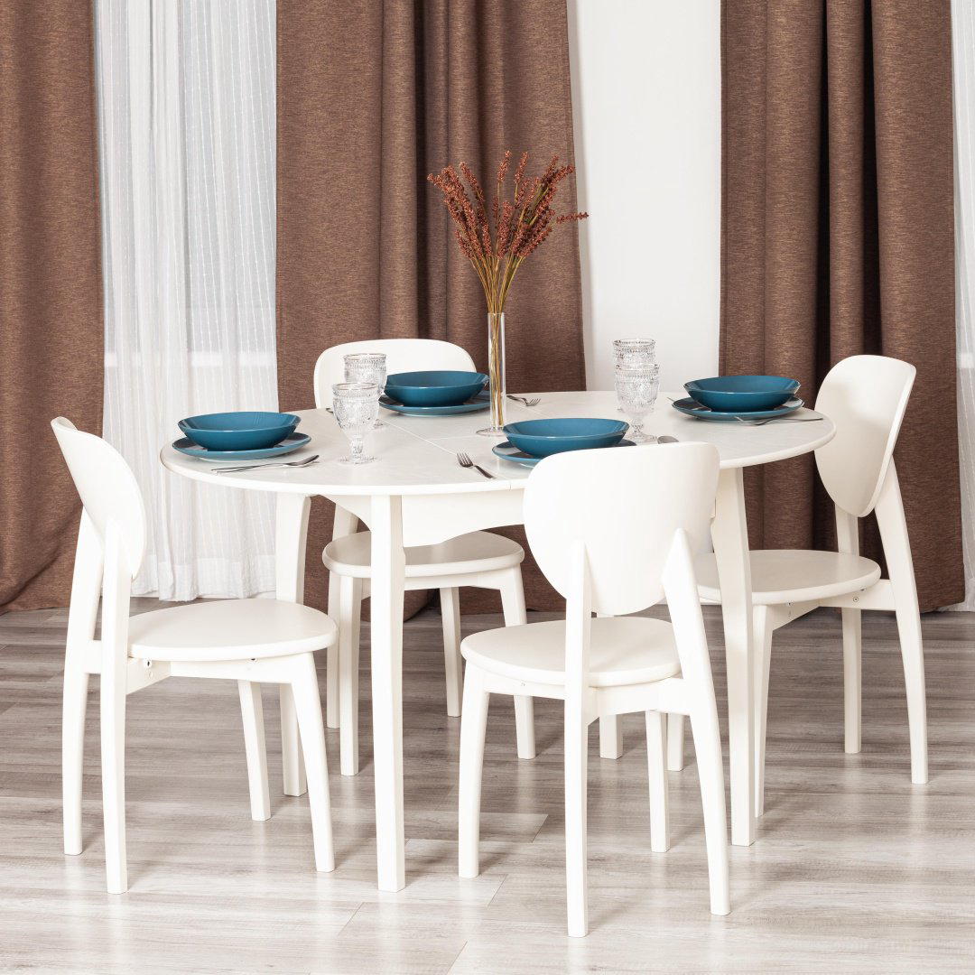 Стул Tetchair 20648 Tetchair Diamante 85x42x42см слоновая кость купить,NaN