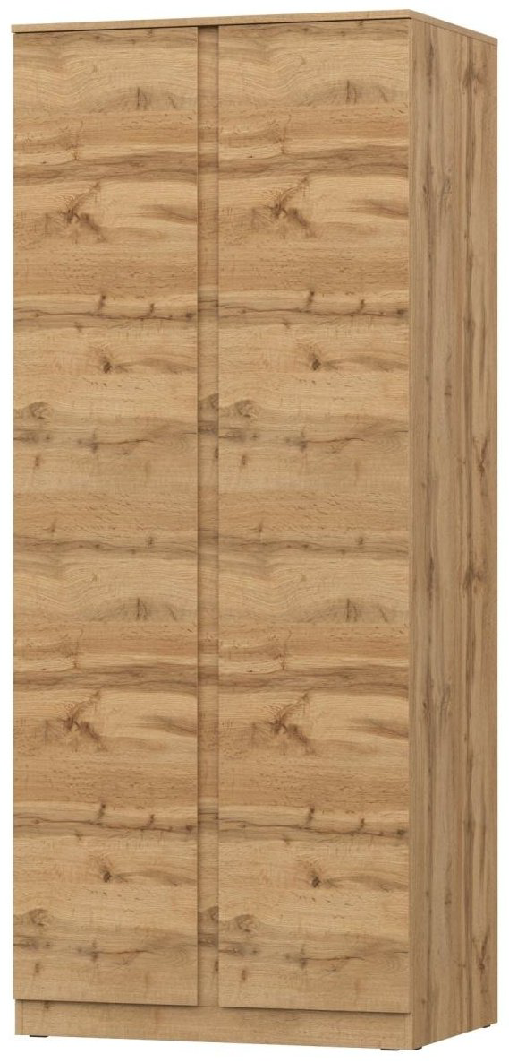 Распашной шкаф НК Мебель STERN, 83x200х58 см, коричневый купить,NaN