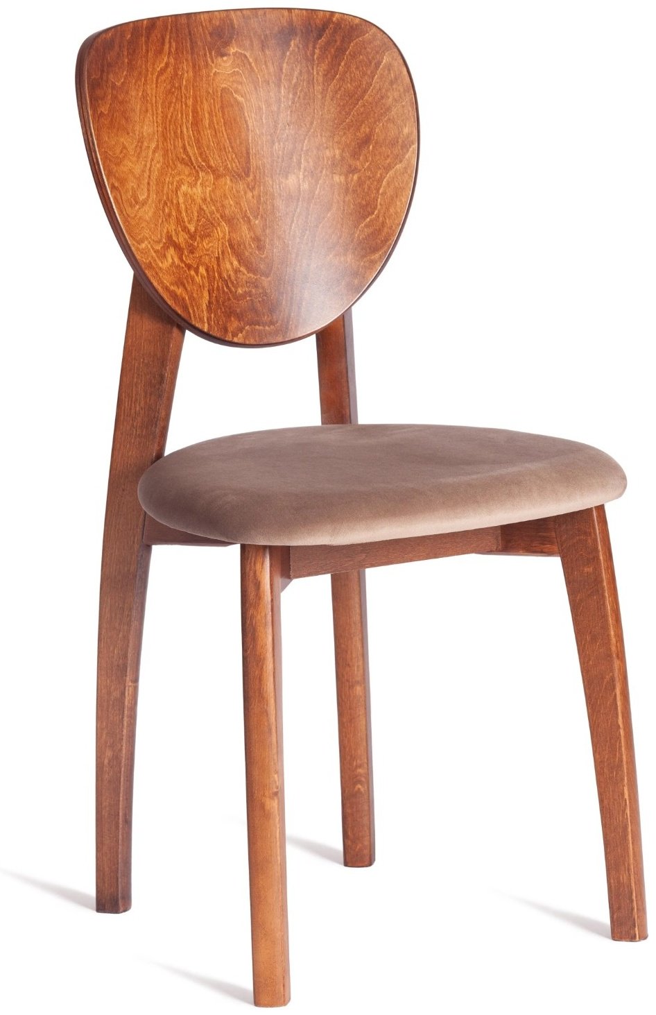 Стул Tetchair Diamante 85x42x42см коричневый купить,NaN