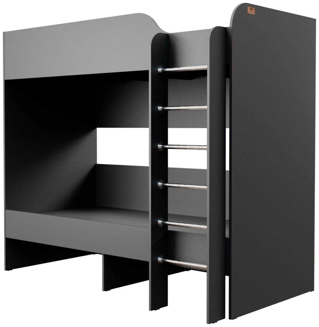 Кровать двухъярусная Мебель Азии Вирджиния 90x200см серый - ForteMarket Кровать двухъярусная Мебель Азии Вирджиния 90x200см серый купить,132990