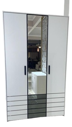 Распашной шкаф Grand Miks Катрин 2569889, 138x220х53 см, белый купить,NaN