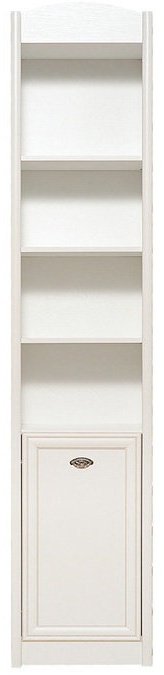 Распашной шкаф Гербор Салерно REG1DL/P, 46.5x220х38.5 см, белый купить,NaN