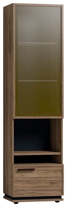 Распашной шкаф Глазов Nature 13, 56x212х40 см, коричневый