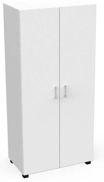 Распашной шкаф Dominika QWEDD6265, 80x172.5х47 см, белый купить,NaN