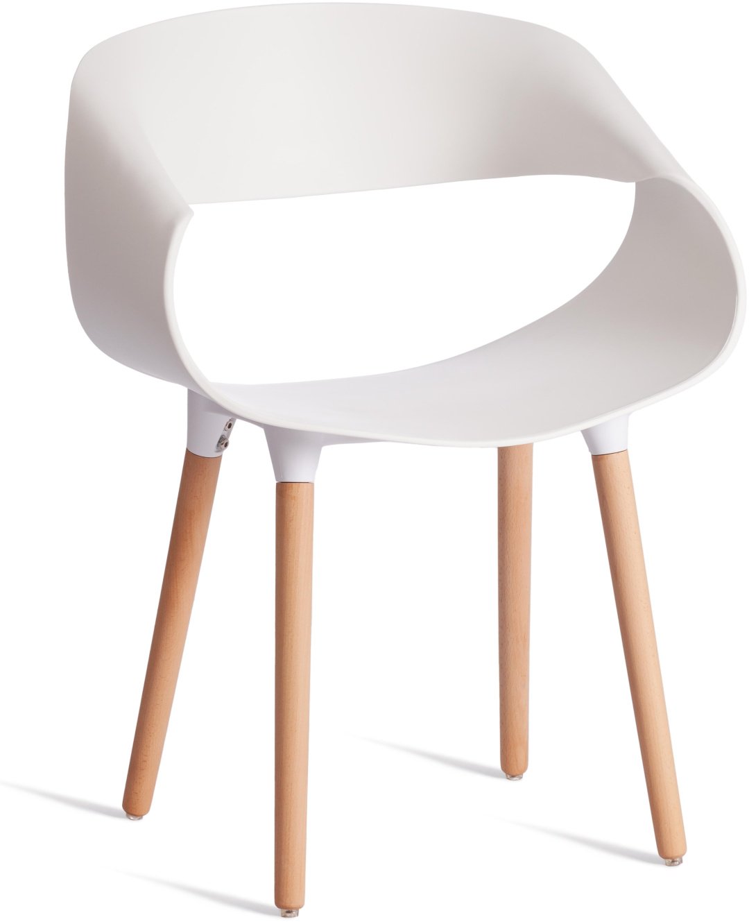 Стул Tetchair 21245 Tetchair QXX , 81x60x53 см, белый купить,NaN