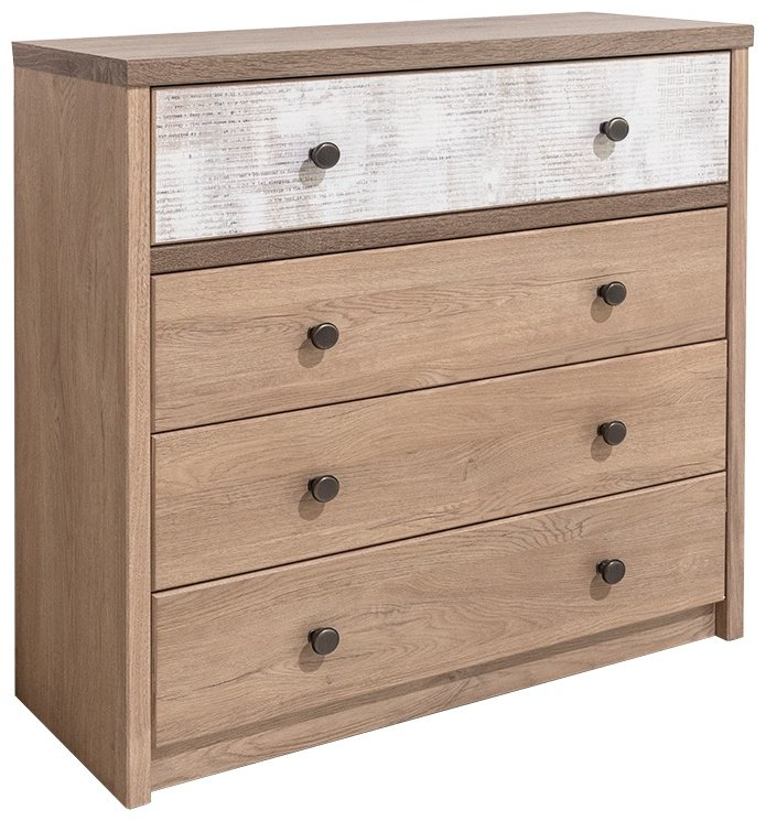 Детский комод АНРЭКС Дизель 4S/D2 00050181, 85.8x36x90 см, коричневый купить,NaN