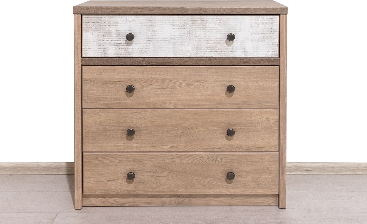 Детский комод АНРЭКС Дизель 4S/D2 00050181, 85.8x36x90 см, коричневый - ForteMarket Детский комод АНРЭКС Дизель 4S/D2 00050181, 85.8x36x90 см, коричневый купить,0