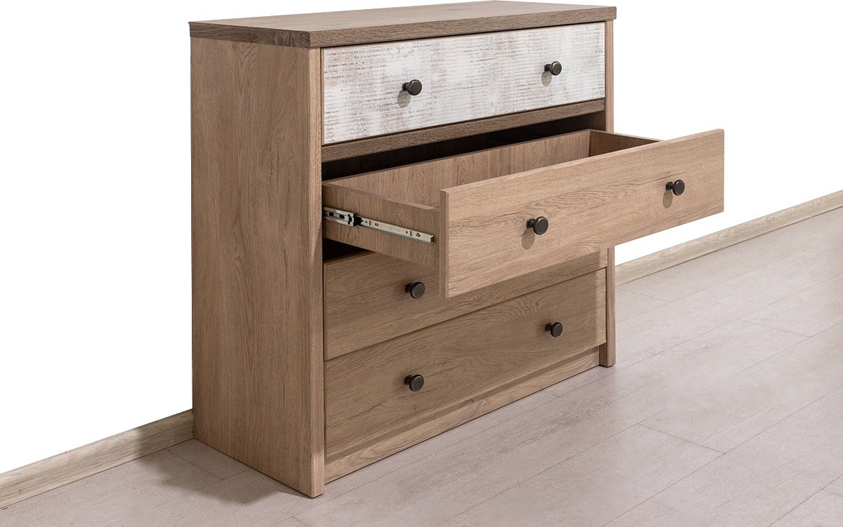 Детский комод АНРЭКС Дизель 4S/D2 00050181, 85.8x36x90 см, коричневый купить,NaN
