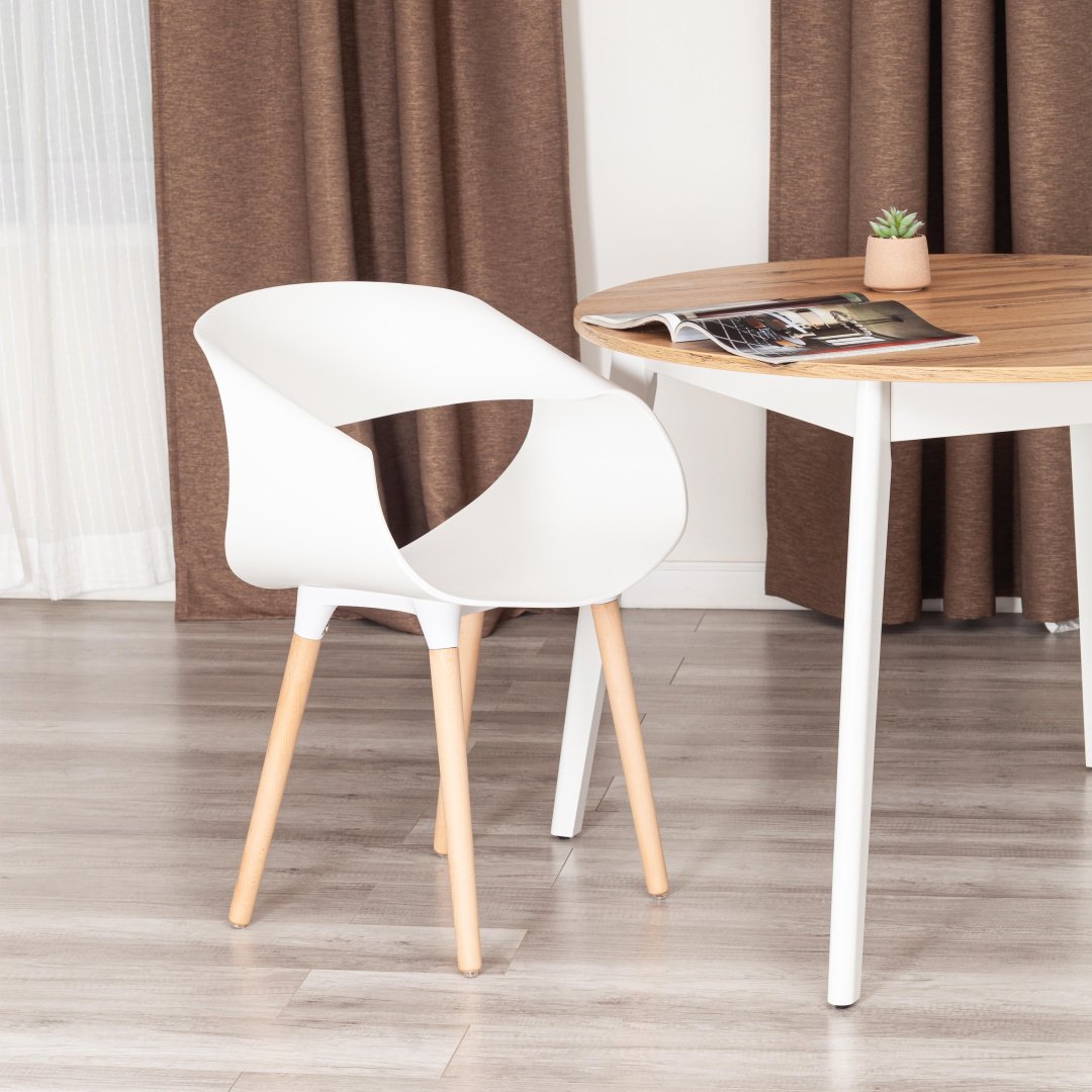 Стул Tetchair 21245 Tetchair QXX , 81x60x53 см, белый купить,NaN