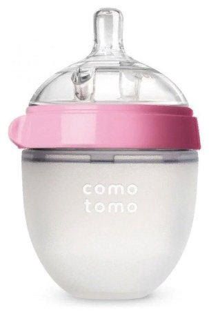 Бутылочка Comotomo 150P-EN 150 мл розовый