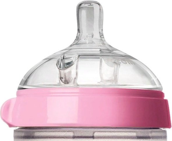 Бутылочка Comotomo 150P-EN 150 мл розовый
