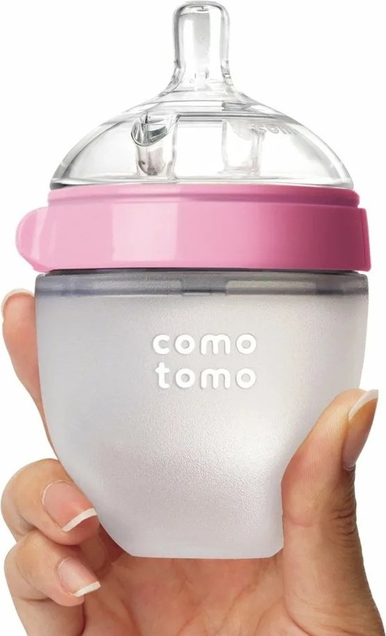 Бутылочка Comotomo 150P-EN 150 мл розовый - ForteMarket Бутылочка Comotomo 150P-EN 150 мл розовый купить,0