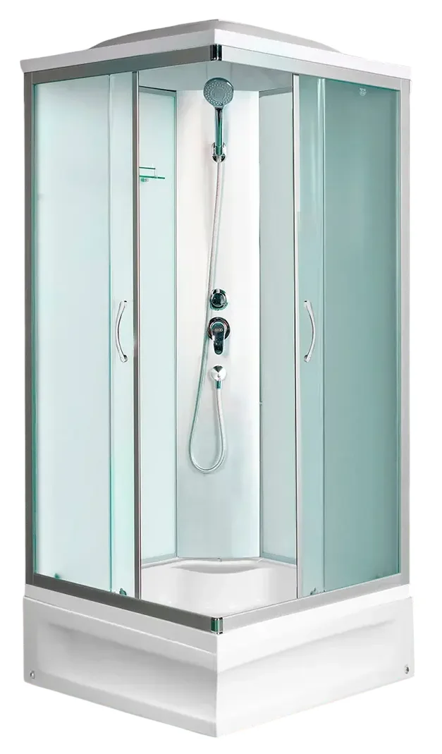 Душевая кабина с поддоном River Quadro XL 90/41 MT 90x90x220см