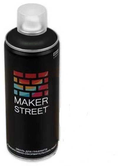 Краски MAKERSTREET MS400 черный матовый 1 шт купить,NaN