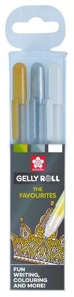 Sakura Gelly Metallic POXPGBMIX3A 3 цвета купить,NaN