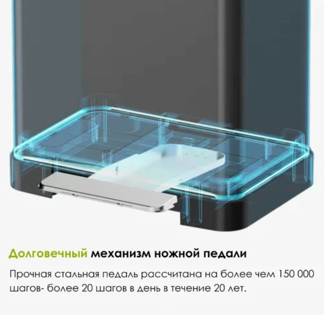 Мусорное ведро WeltWasser WW MILA WT 9L 32.6x23.8x31.7см белый купить,NaN