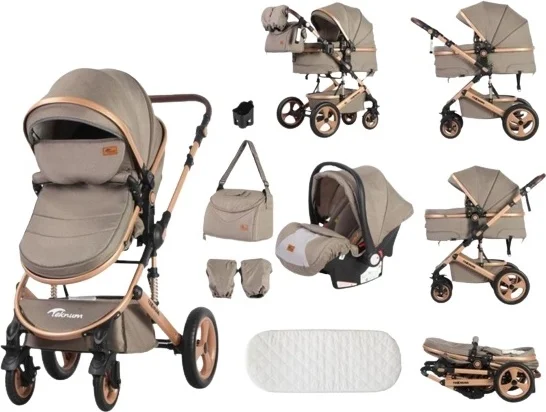 Коляска универсальная 3в1 Teknum 531+C Beige - ForteMarket Коляска универсальная 3в1 Teknum 531+C Beige купить,0