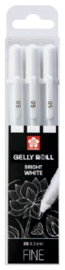 Sakura Gelly Roll POXPGBWH3A белый 3 шт купить,NaN