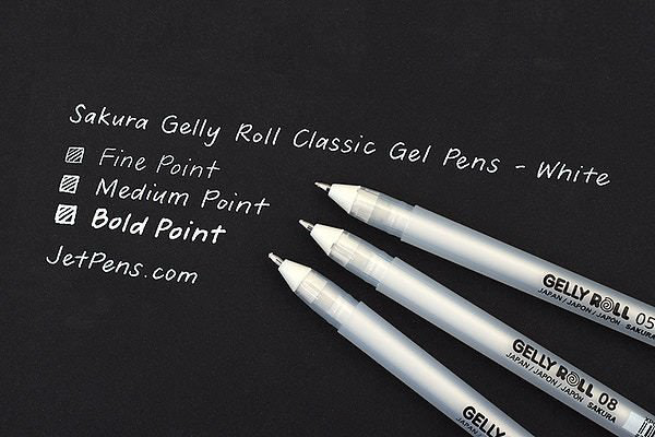 Sakura Gelly Roll POXPGBWH3A белый 3 шт купить,NaN