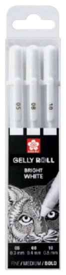 Sakura Gelly Roll POXPGBWH3C белый 3 шт купить,NaN