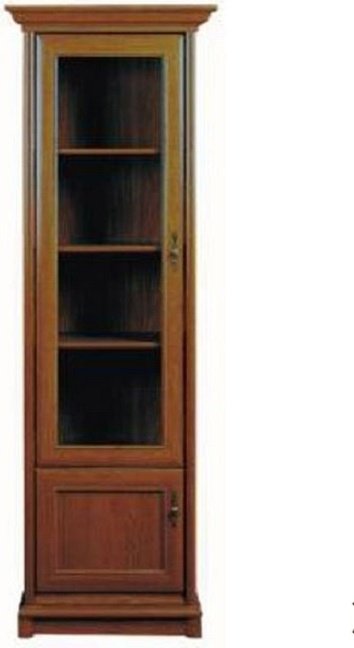 Шкаф-витрина Гербор Соната-25 1DP коричневый купить,NaN