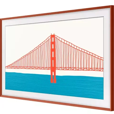 Рамка для телевизора Samsung The Frame 55" VG-SCFA55TRCRU brick red (beveled) купить,0