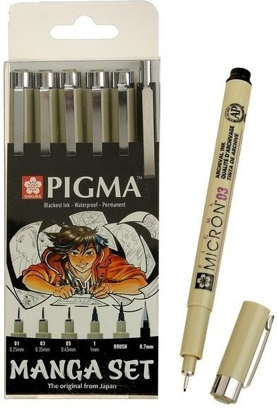 Sakura POXSDKMAN6 Pigma Micron 6 цветов купить,NaN
