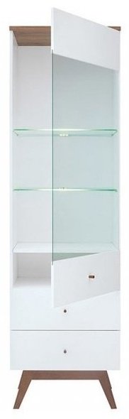 Шкаф-стеллаж Гербор Тата REG1W2S белый купить,NaN