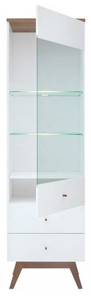 Шкаф-стеллаж Гербор Тата REG1W2S белый купить,NaN