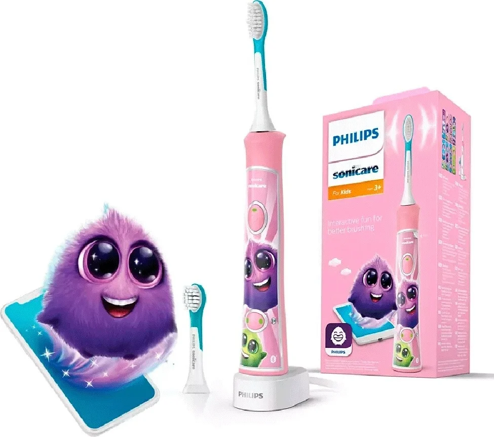 Электрическая зубная щетка Philips HX 6352/42 розовая купить,NaN