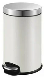 Мусорное ведро WeltWasser WW ERFIE WT 12L 25x25x40см белый 