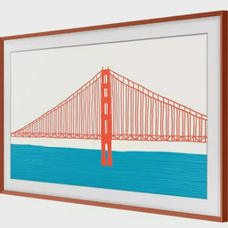 Рамка для телевизора Samsung The Frame 55" VG-SCFA55TRCRU brick red (beveled)
