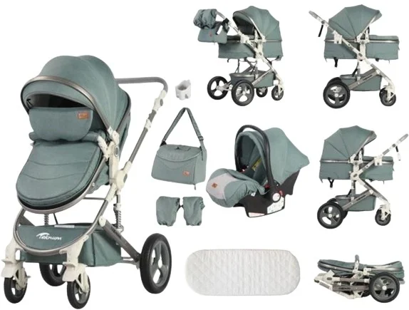 Коляска универсальная 3в1 Teknum 531+C Turquoise купить,0