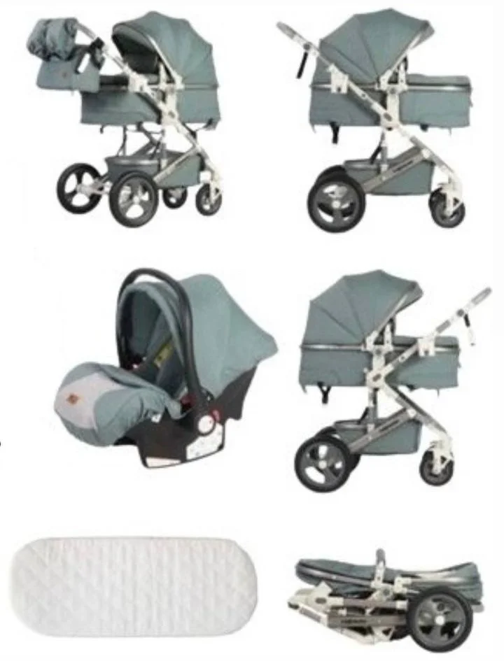 Коляска универсальная 3в1 Teknum 531+C Turquoise купить,0