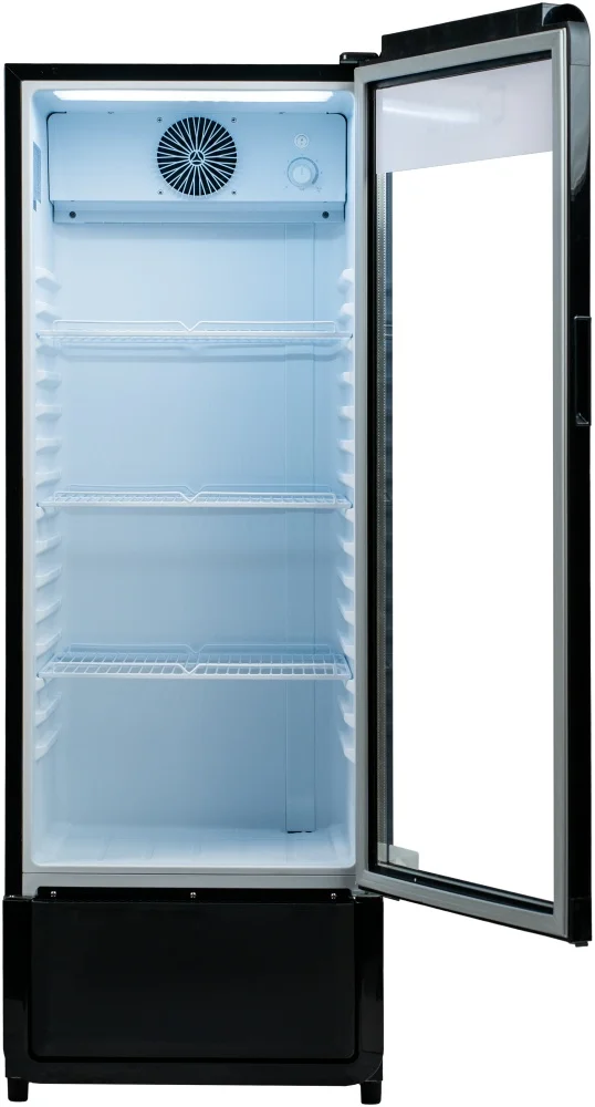  Витринный холодильник Grand GISC-240BNFI черный купить,NaN