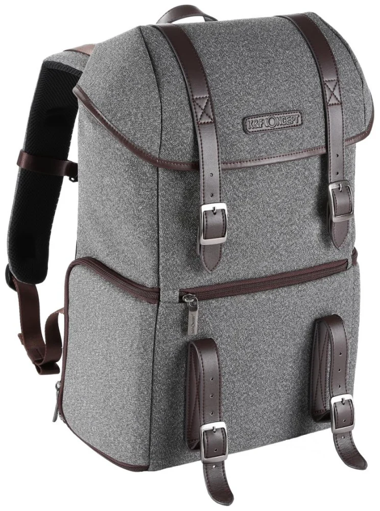 Рюкзак для фотоаппарата K&F Concept KF13.080V1 серый купить,NaN
