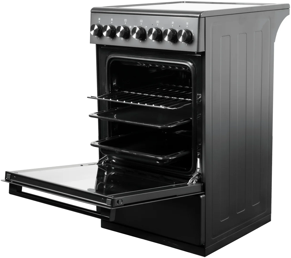 Кухонная плита Midea FSC-506EB черный