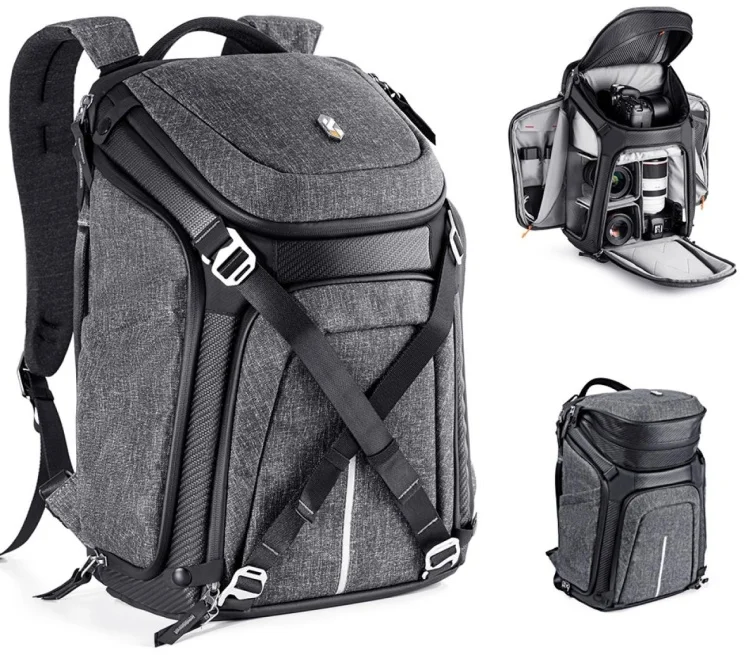 Рюкзак для фотоаппарата K&F Concept KF13.105 черный