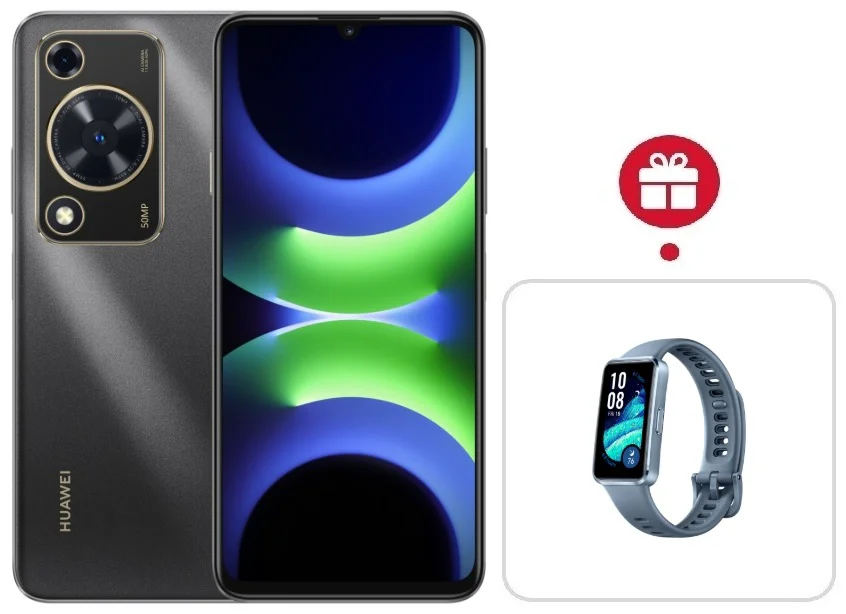 Смартфон Huawei nova Y63 4/128GB Black + подарок купить,NaN