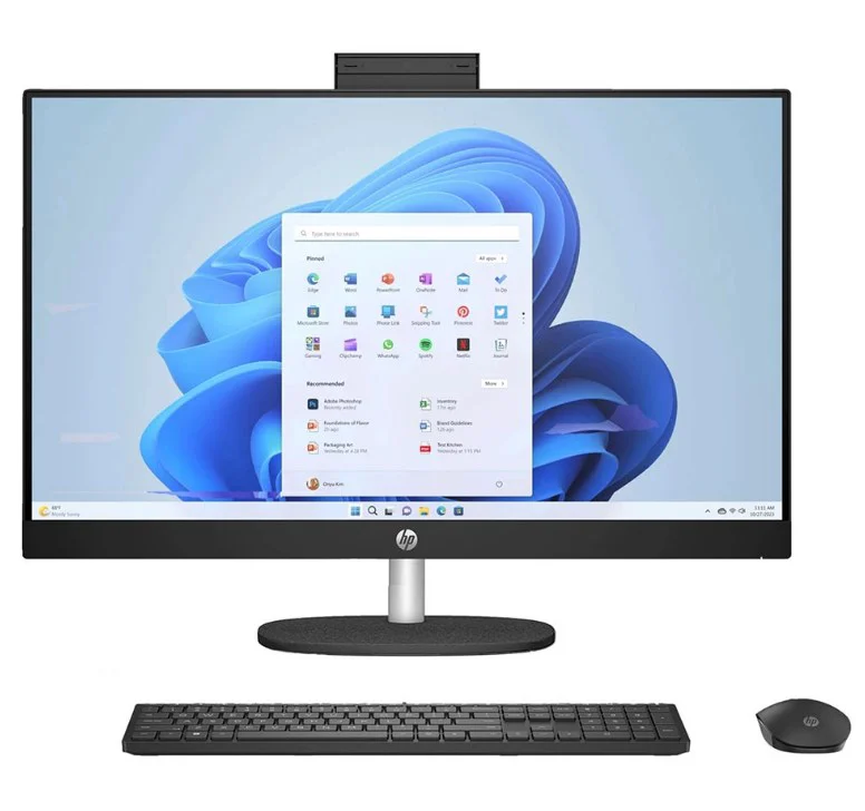 Моноблок HP All-in-One 27-cr0077ci CJ2D7EA Black