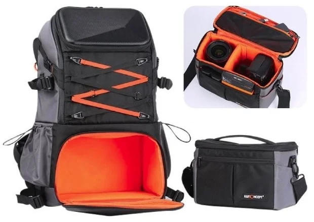 Рюкзак для фотоаппарата K&F KF13.107 33L черный купить,0