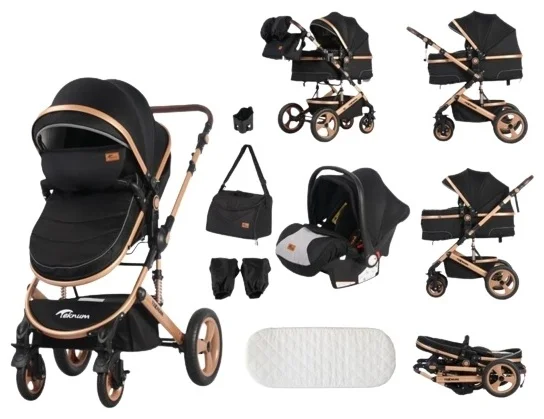 Коляска универсальная 3в1 Teknum 531+C Black - ForteMarket Коляска универсальная 3в1 Teknum 531+C Black купить,0