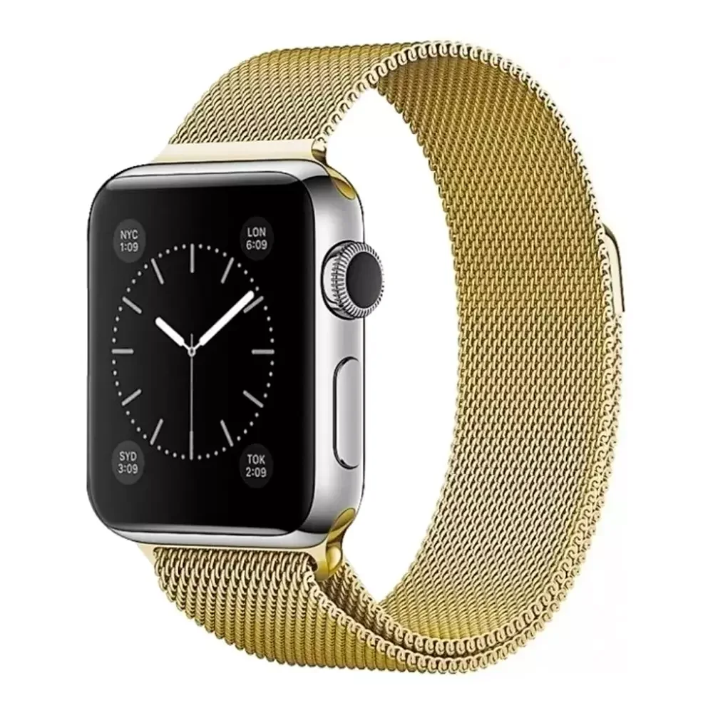Ремешок A-Case Apple металический 42mm золотой купить,NaN