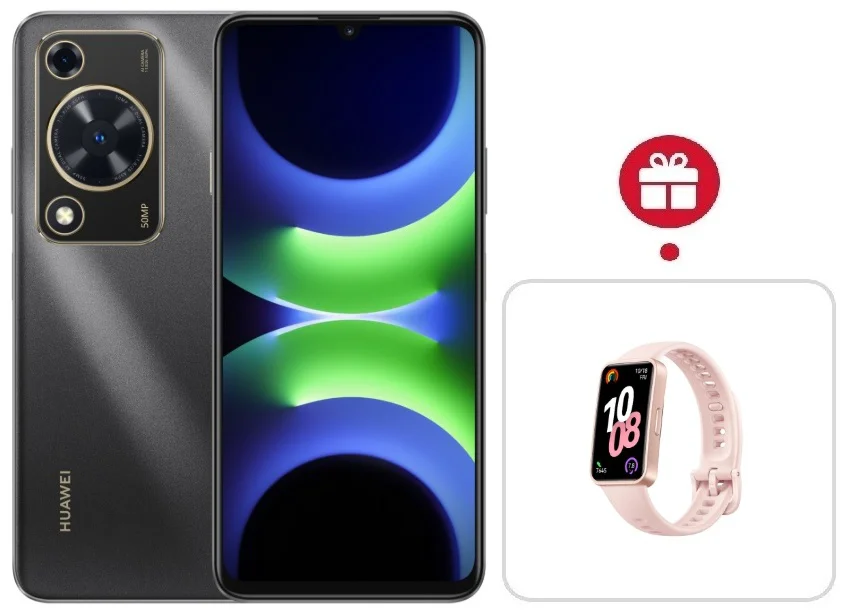 Смартфон Huawei Nova Y63 4/128GB Black + подарок купить,NaN