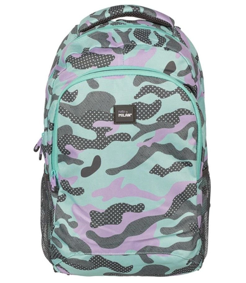 Рюкзак Milan Camouflage 17 x 47 x 32 см бирюзовый купить,NaN